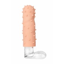 Насадка ToyFa XLover Soft booster для увеличения размера, с дополнительной мягкой стимуляцией, TPR, телесный, 18 см