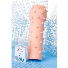 Насадка ToyFa XLover Soft booster для увеличения размера, с дополнительной мягкой стимуляцией, TPR, телесный, 18 см