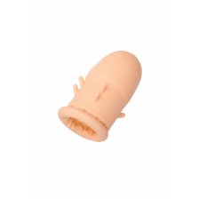 Насадка ToyFa XLover Increase+, для увеличения размера, с усиками, латекс, телесный, 6 см