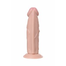 Вибратор TOYFA RealStick Nude реалистичный, 7 режимов вибрации, 19,5 см