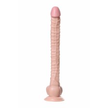 Реалистичный фаллоимитатор TOYFA RealStick Nude, PVC, телесный, 40 см