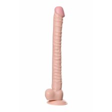 Реалистичный фаллоимитатор TOYFA RealStick Nude, PVC, телесный, 40 см