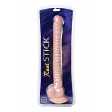 Реалистичный фаллоимитатор TOYFA RealStick Nude, PVC, телесный, 40 см