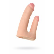 Страпон на креплении TOYFA RealStick Elite, TPR, телесный, 19 см