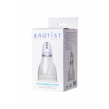 Вакуумная помпа для груди Erotist, ABS пластик, 22 см