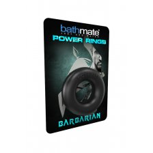 Эрекционное кольцо на пенис Bathmate Barbarian, elastomex, чёрный, Ø5 см