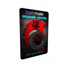 Эрекционное кольцо на пенис Bathmate Spartan, elastomex, чёрное, Ø4 см
