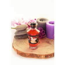 Масло для массажа Shunga Sparkling Strawberry Wine, разогревающее, с ароматом клубники и шампанского, 100 мл