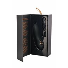 Стимулятор точки G WANAME D-SPLASH Cascade, Силикон, Чёрный, 15 см