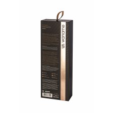 Нереалистичный вибратор WANAME D-SPLASH Tornado, Силикон, Чёрный, 25 см