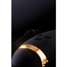 Нереалистичный вибратор WANAME D-SPLASH Tornado, Силикон, Чёрный, 25 см
