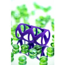 Насадка на пенис TOYFA A-Toys, Фиолетовый, 7,5 см