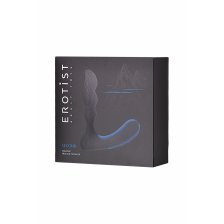 Стимулятор простаты Erotist Second, силикон, чёрный, 14 см