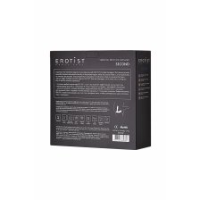 Стимулятор простаты Erotist Second, силикон, чёрный, 14 см