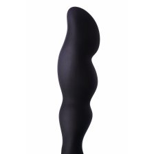 Стимулятор простаты Erotist Second, силикон, чёрный, 14 см