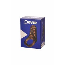 Эрекционное кольцо на пенис TOYFA XLover , Термопластичный эластомер (TPE),чёрный, 4 см