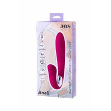 Вибратор универсальный JOS ANELL, силикон, розовый, 18,5 см