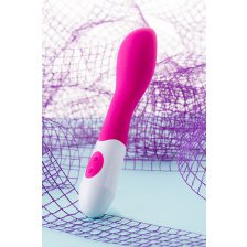 Нереалистичный вибратор TOYFA A-Toys, Розовый, 19,8 см