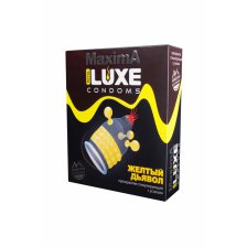 Презервативы Luxe Maxima Желтый дьявол №1, 1 шт