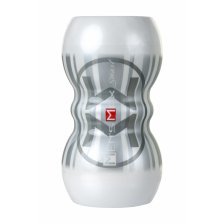 Мастурбатор нереалистичный, Smart, MensMax, TPE, белый, 14,5 см