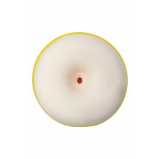Мастурбатор TOYFA A-Toys, анус, желтый/телесный, 14 см