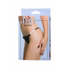 Трусики со стразами Joli Amber, черный, OS