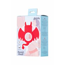 Эрекционное кольцо на пенис JOS SWEET DEVIL, красный