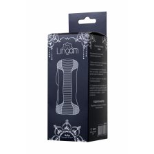 Мастурбатор нереалистичный Lingam by TOYFA Asha, прозрачный