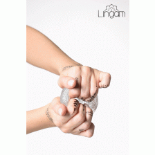 Мастурбатор нереалистичный Lingam by TOYFA Asha, прозрачный