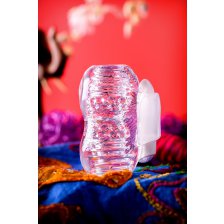 Мастурбатор нереалистичный Lingam by TOYFA Khani, TPE, Прозрачный, 9 см