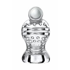 Мастурбатор нереалистичный Lingam by TOYFA Shakti, TPE, Прозрачный, 9 см