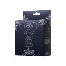Мастурбатор нереалистичный Lingam by TOYFA Shakti, TPE, Прозрачный, 9 см