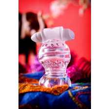 Мастурбатор нереалистичный Lingam by TOYFA Shakti, TPE, Прозрачный, 9 см
