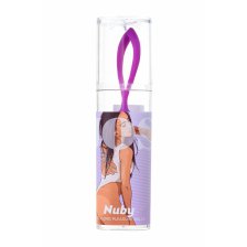 Вагинальные шарики с ресничками JOS NUBY, силикон, фиолетовый, 3,8 см
