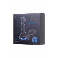 Стимулятор простаты Erotist , Силикон, Чёрный, 14,5 см