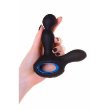 Стимулятор простаты Erotist , Силикон, Чёрный, 14,5 см