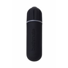 Вибропуля Bathmate Vibe Bullet Black, перезаряжаемая, водонепронецаемая, пластик, 10 режимов вибрации, чёрная, 7,8 см