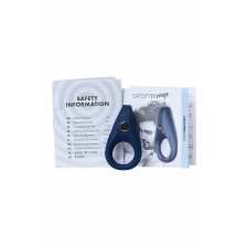Эрекционное кольцо на пенис Satisfyer Rings, силикон, синий 7,5 см