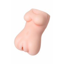 Мастурбатор реалистичный TOYFA Juicy Pussy Cherry Ripe, SoftSkin, телесный, 15см