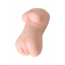 Мастурбатор реалистичный TOYFA Juicy Pussy Cherry Ripe, SoftSkin, телесный, 15см