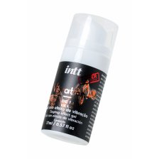 Жидкий массажный гель INTT VIBRATION Dulce de Leche с эффектом вибрации и ароматом сгущенного молока, 17 мл