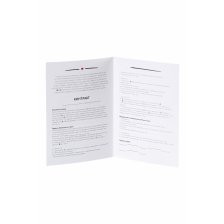 Ролевая игра в стиле БДСМ Штучки-Дрючки, фиолетовый: маска, наручники, оковы, ошейник, флоггер, кляп, контракт, 20 карточек со сценариями