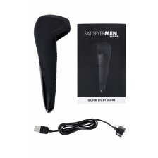Мастурбатор нереалистичный Satisfyer Men Wand , Силикон, Чёрный, 20 см