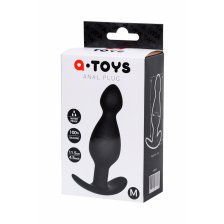 Анальная пробка A-Toys by TOYFA M, черная