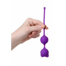 Вагинальные шарики A-Toys, фиолетовые