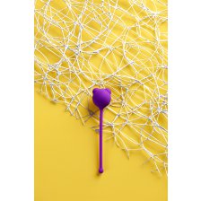 Вагинальный шарик A-Toys by TOYFA, силикон, фиолетовый, Ø 2,7 см
