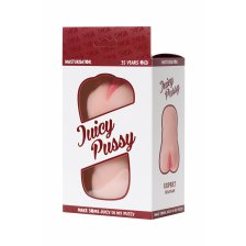 Мастурбатор реалистичный TOYFA Juicy Pussy, Expert, возрастная серия 35 летняя, вагина, TPR, телесный, 13,5 см