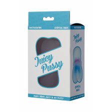 Мастурбатор реалистичный Juicy Pussy Crystal Wave, 13,5 см