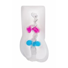 Мастурбатор реалистичный Juicy Pussy Crystal Wave, 13,5 см