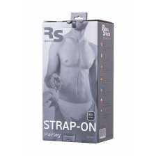 Страпон на креплении TOYFA RealStick Strap-On Harley, TPR, телесный, 17,3 см